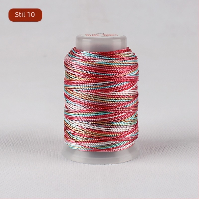 Fir gradient multicolor pentru croitorie DIY, variante 3/6/9/12/15 fire