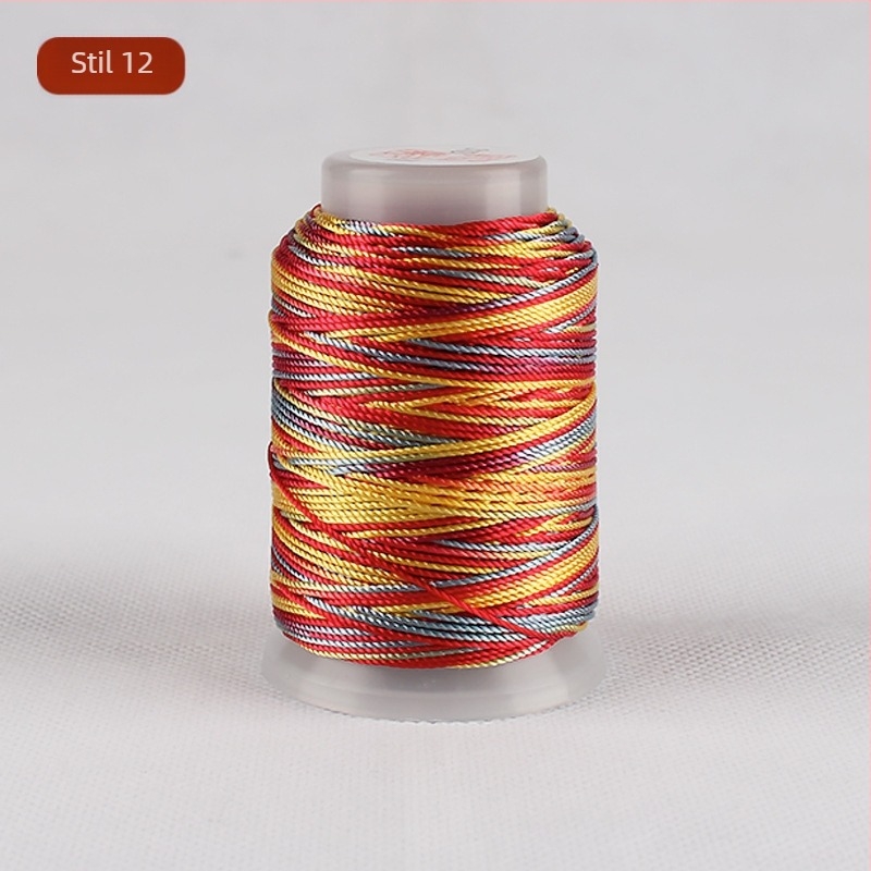 Fir gradient multicolor pentru croitorie DIY, variante 3/6/9/12/15 fire