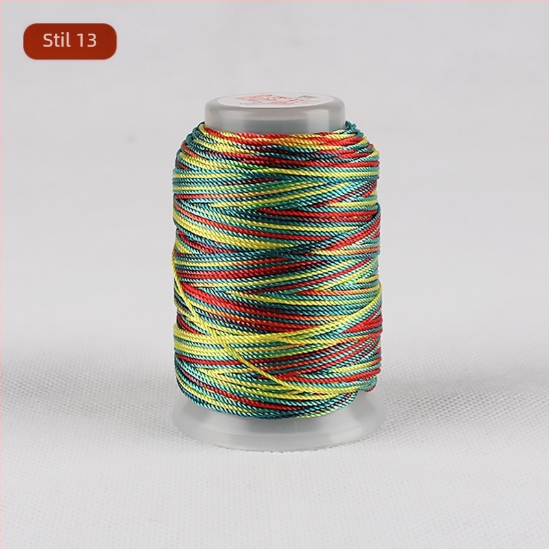 Fir gradient multicolor pentru croitorie DIY, variante 3/6/9/12/15 fire