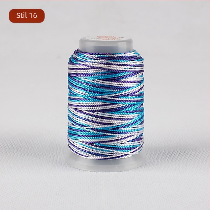 Fir gradient multicolor pentru croitorie DIY, variante 3/6/9/12/15 fire
