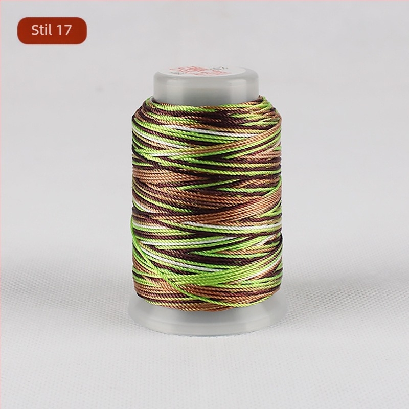 Fir gradient multicolor pentru croitorie DIY, variante 3/6/9/12/15 fire