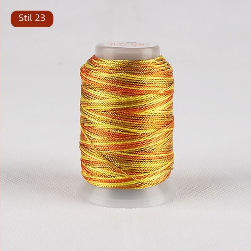 Fir gradient multicolor pentru croitorie DIY, variante 3/6/9/12/15 fire