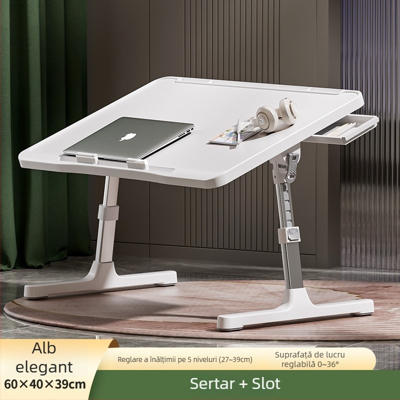 Masă pliabilă pentru bancheta din spate a mașinii — birou compact pentru masă și scriere