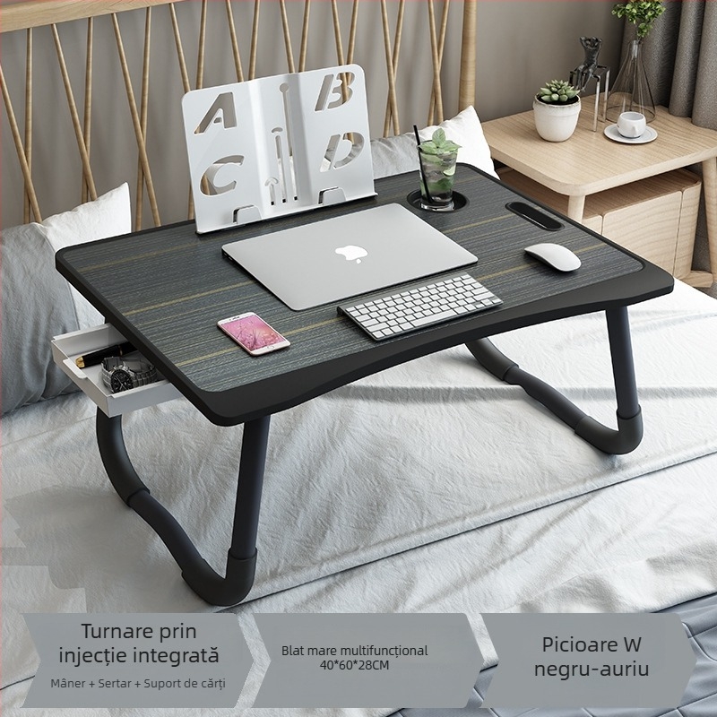 Masă pliabilă pentru bancheta din spate a mașinii — birou compact pentru masă și scriere