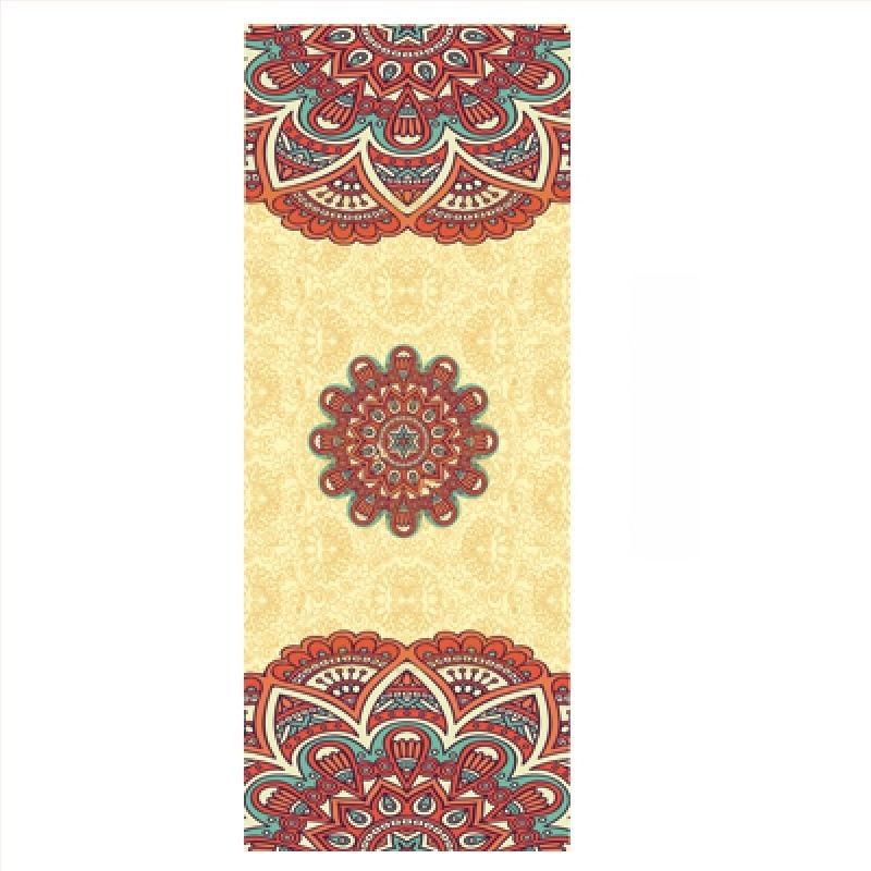 Prosop de yoga antiderapant cu model imprimat — Brand Yuqi, Model 2nHFceBp