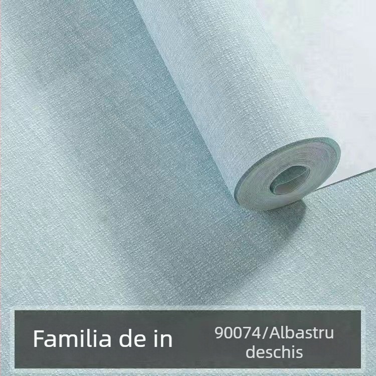 Tapet nețesut, material mătase, neadeziv, pentru fundalul camerei și al canapelei, decor simplu