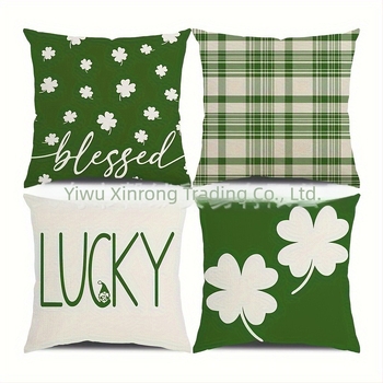 Husă de pernă din in, design tipărit personalizabil – stil modern minimalist