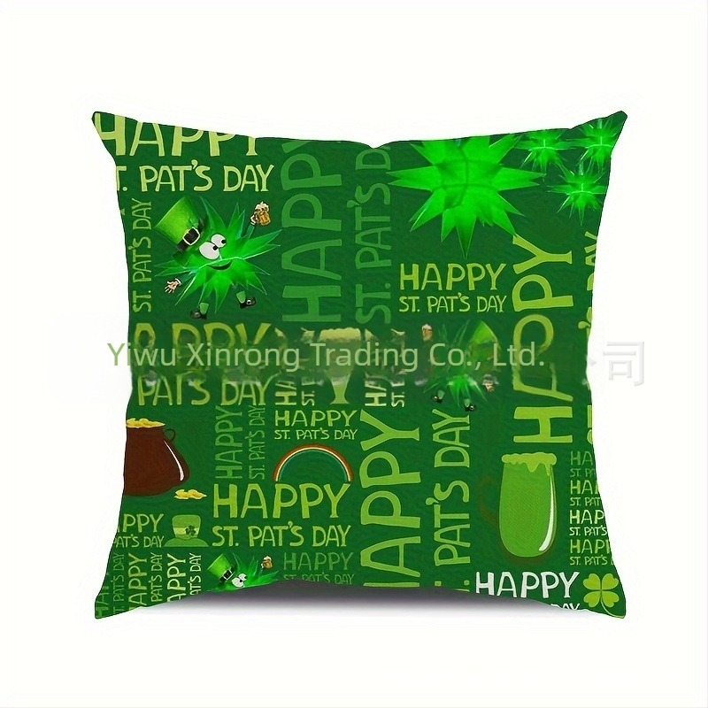 Husă de pernă din in, design tipărit personalizabil – stil modern minimalist