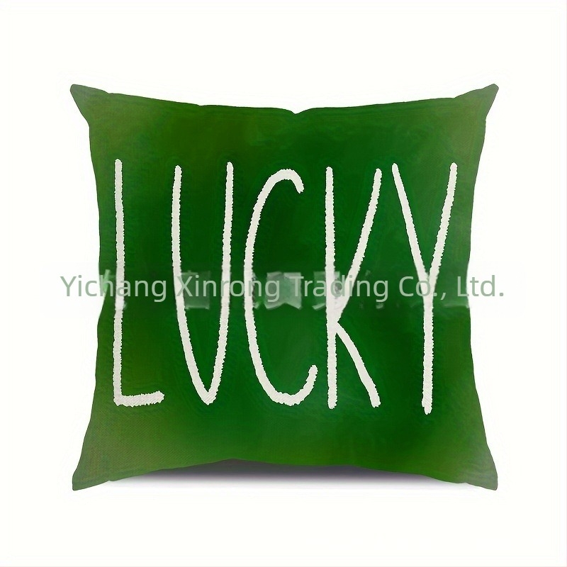 Husă de pernă din in, design tipărit personalizabil – stil modern minimalist