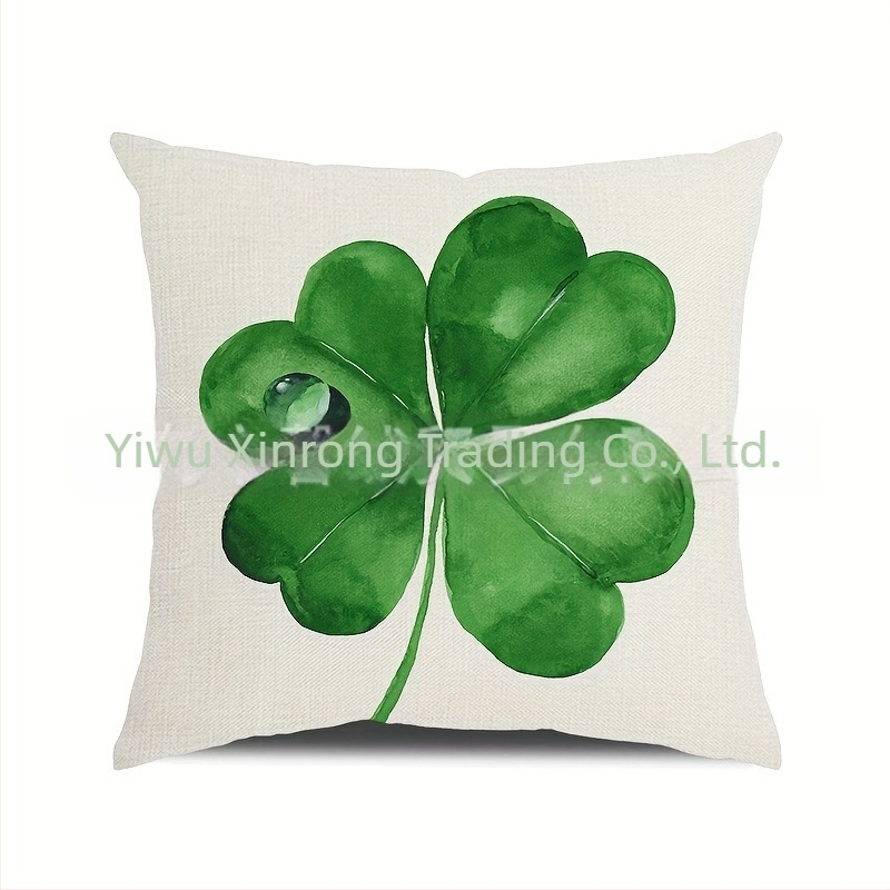 Husă de pernă din in, design tipărit personalizabil – stil modern minimalist