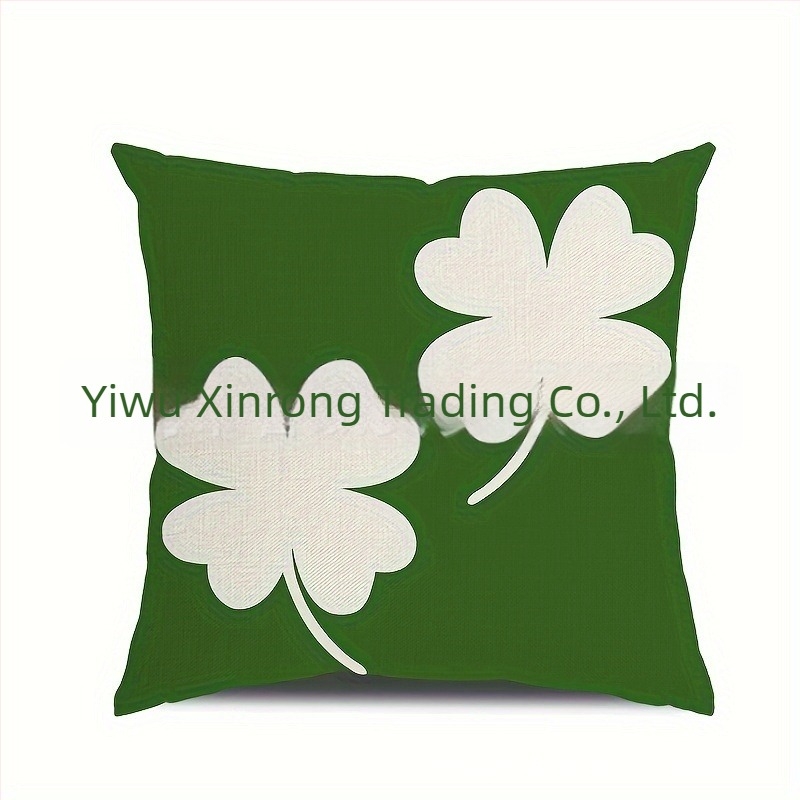 Husă de pernă din in, design tipărit personalizabil – stil modern minimalist