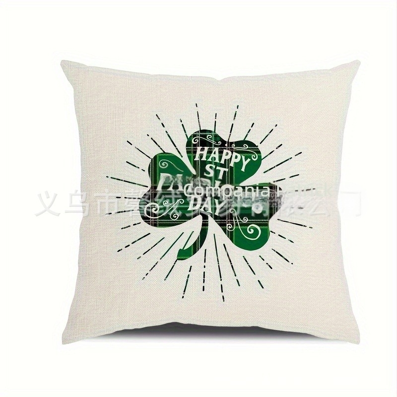 Husă de pernă din in, design tipărit personalizabil – stil modern minimalist