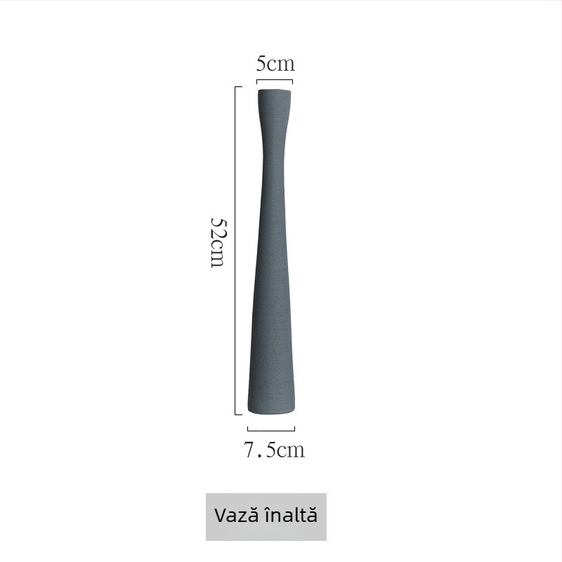 Vază din ceramică albă, brand Weiyang Famous Things, stil modern minimalist, categorie: vază, potrivită ca dar pentru nunți și zile de naștere