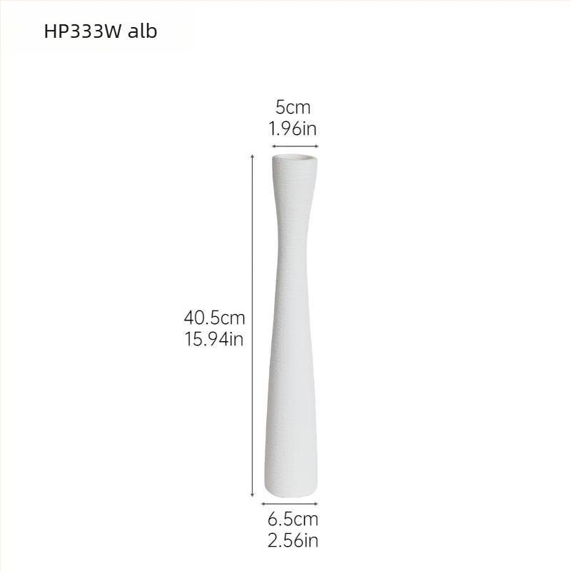 Vază din ceramică albă, brand Weiyang Famous Things, stil modern minimalist, categorie: vază, potrivită ca dar pentru nunți și zile de naștere