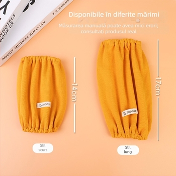 Protectori pentru mâneci din bumbac, rezistenți la mestecat, anti-murdărire, pentru 0–8 ani, unisex, stil japonez-coreean, pentru iarnă, primăvară și toamnă