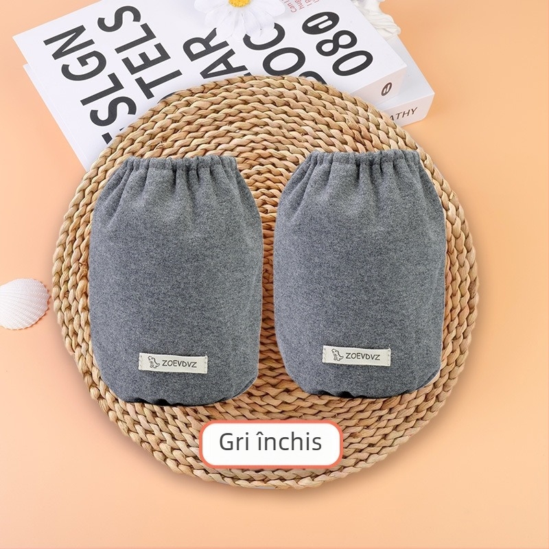 Protectori pentru mâneci din bumbac, rezistenți la mestecat, anti-murdărire, pentru 0–8 ani, unisex, stil japonez-coreean, pentru iarnă, primăvară și toamnă