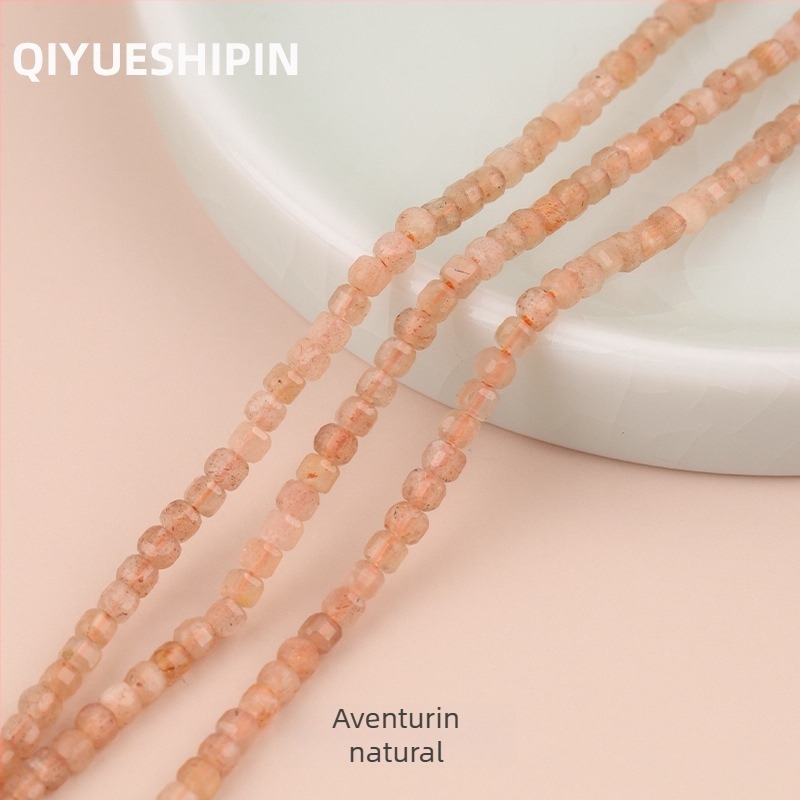 Mărgele din cristal natural – mărgele libere – tăiere și șlefuire a pietrei brute – model natural – origine Guangzhou