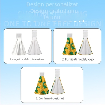 Prosop de mână din microfibră, personalizabil, 50–80 g, 32 fibre, proces de imprimare