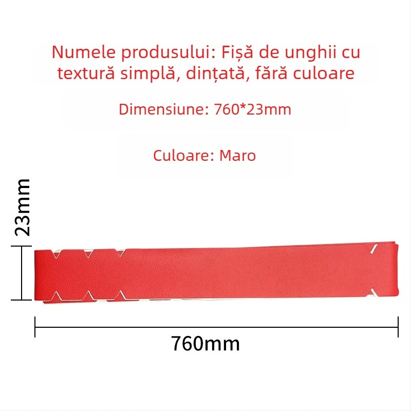 Benzi de protecție a marginii pentru racheta pickleball — rezistente la uzură, protecție împotriva desprinderii vopselei, PU material; Brand Custom-made; Sport aplicabil Tenis