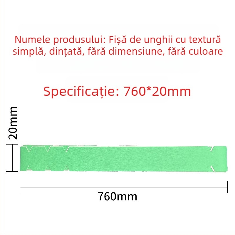 Benzi de protecție a marginii pentru racheta pickleball — rezistente la uzură, protecție împotriva desprinderii vopselei, PU material; Brand Custom-made; Sport aplicabil Tenis
