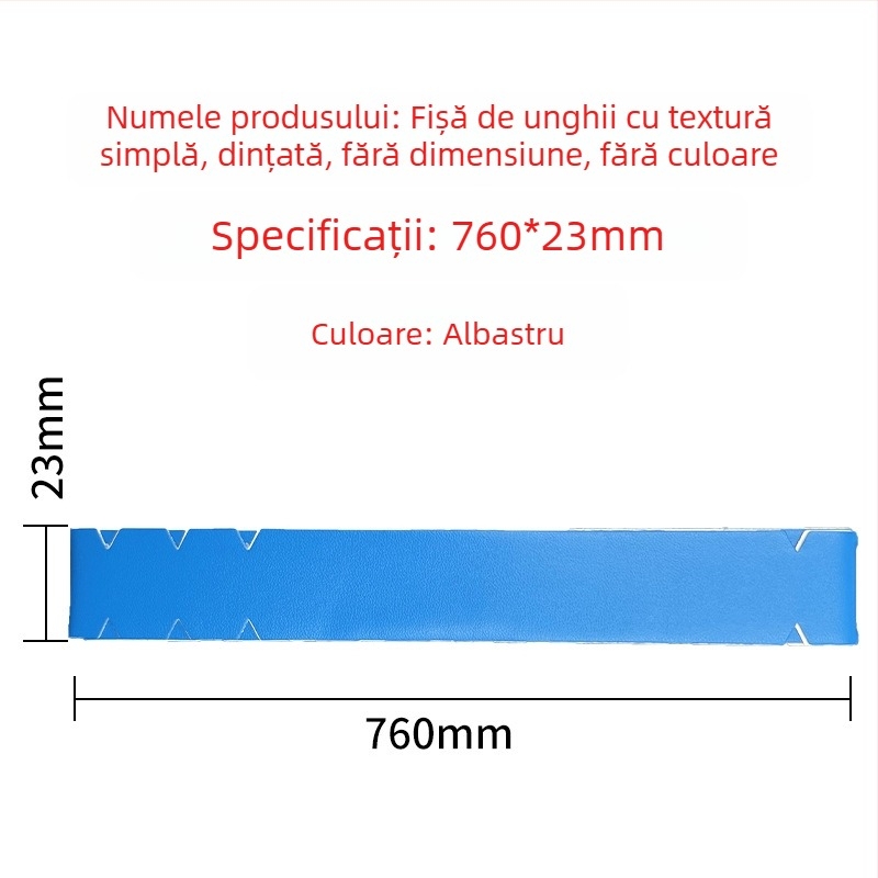 Benzi de protecție a marginii pentru racheta pickleball — rezistente la uzură, protecție împotriva desprinderii vopselei, PU material; Brand Custom-made; Sport aplicabil Tenis