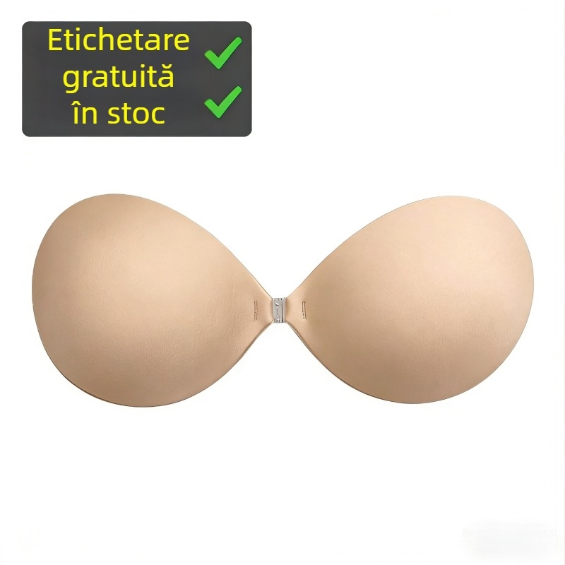 Patchuri autoadezive din silicon pentru bust — invizibile, respirabile, ultra-subțiri, cu formă circulară a mameloanelor; origine Shantou.