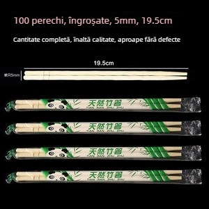 Set tacâmuri de plastic de unică folosință, 30 pachete în cutie, biodegradabil, nu este compatibil cu cuptorul cu microunde, Hanggrids