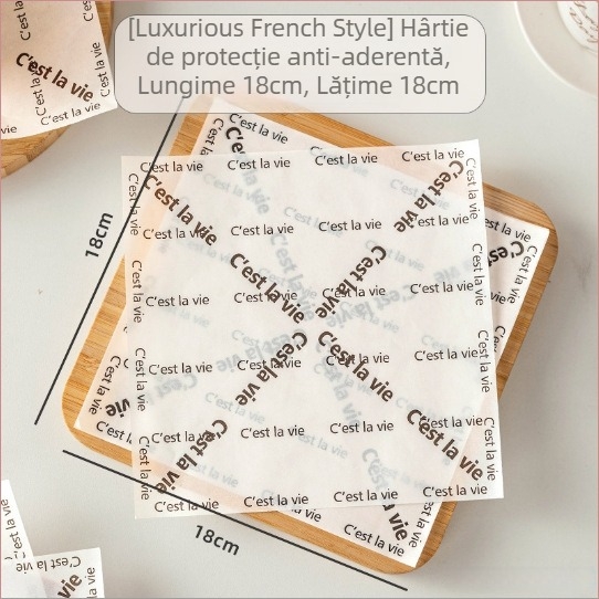 Cutie de tort de Crăciun, de unică folosință – material pulp, formă pătrată, stil degradabil, nu este potrivită pentru cuptor cu microunde, origine Zhejiang