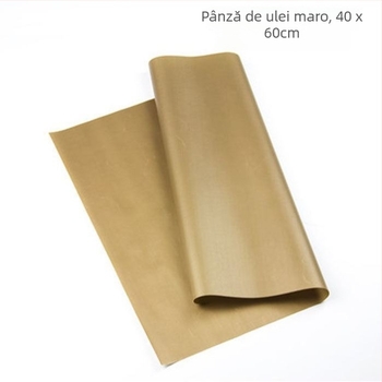 Covoraș antiaderent pentru copt din țesătură cu acoperire PTFE, rezistent la temperaturi înalte, reutilizabil, 130 g/m²