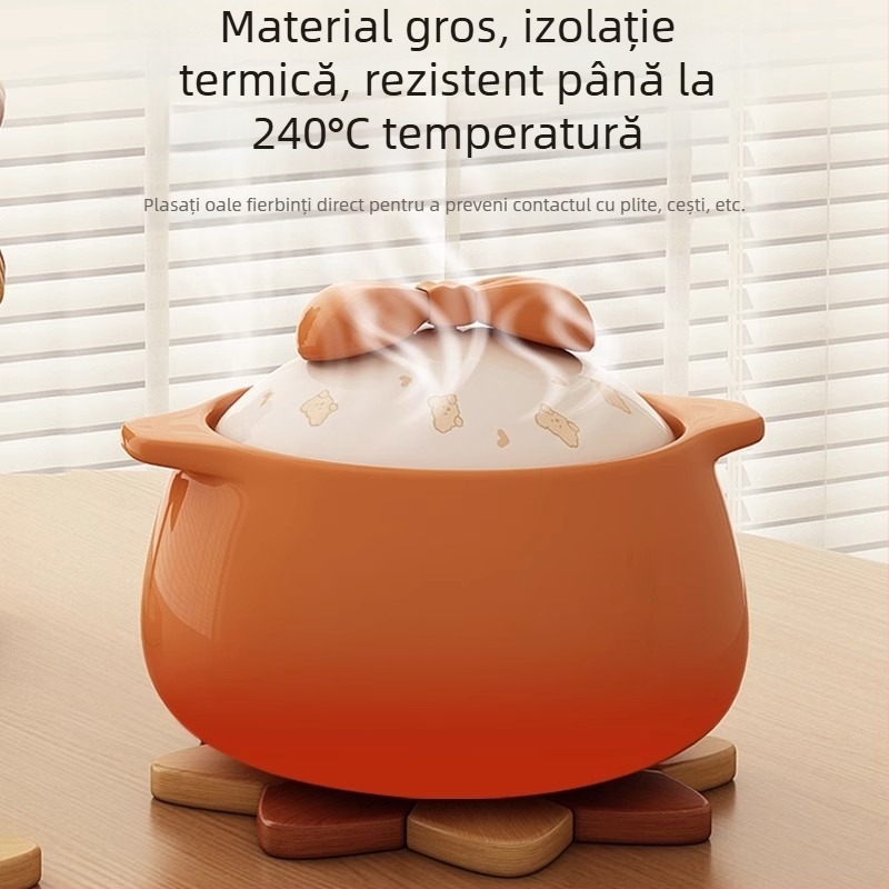 Tăviță izolatoare din lemn pentru cești și farfurii — formă neregulată, stil modern minimalist, biodegradabil, lansat în primăvara 2020