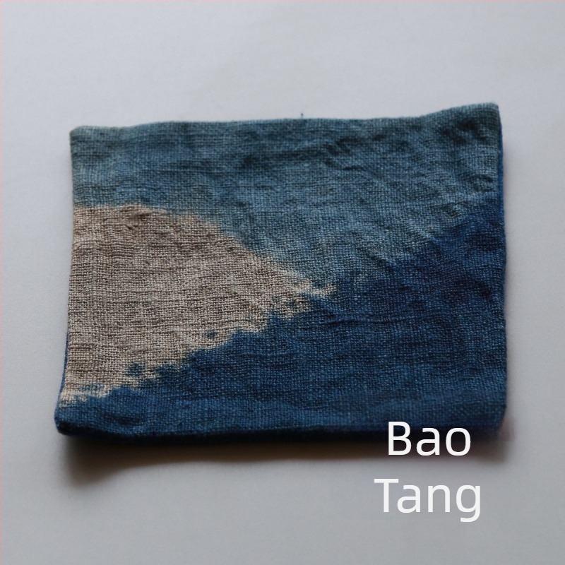 Suporturi pentru pahare din bumbac, pătrate, stil etnic, model solid, brand Bu ming tang