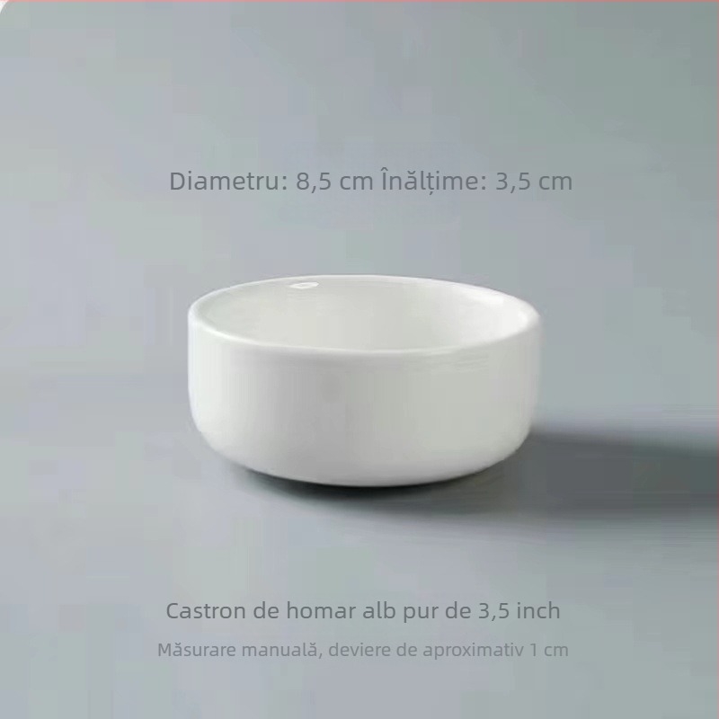 Platou circular din ceramică pentru homar, lucrat manual, de înaltă clasă, personalizabil, potrivit pentru catering hotelier