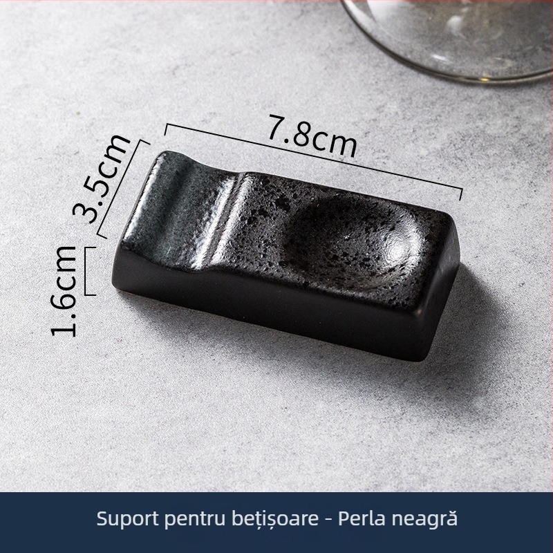 Suport ceramic pentru bețișoare și sprijin pentru linguri, în stil japonez (Material: ceramic; Brand: Danrun; Cod produs: 25; Personalizare: Disponibilă)