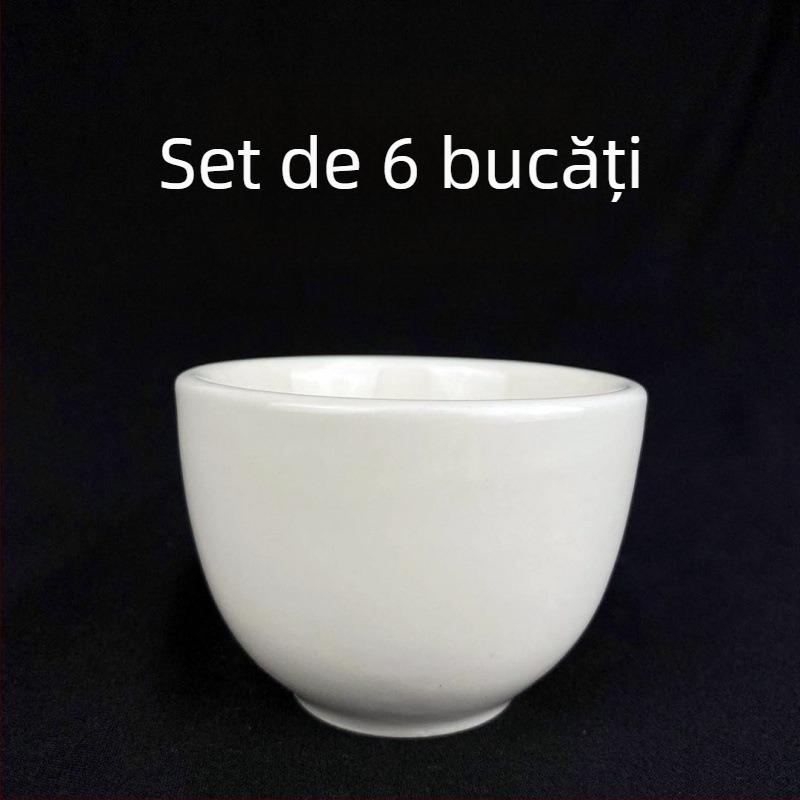 Set de pahare din ceramică pentru apă, rezistent la temperaturi, stil minimalist, pentru hoteluri, ceainării și restaurante
