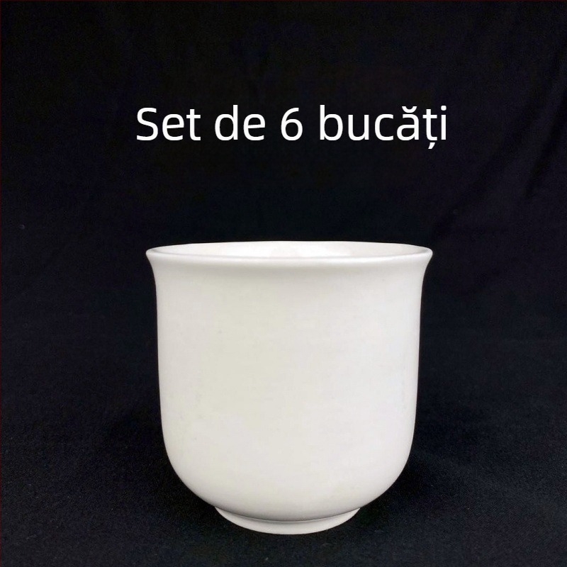 Set de pahare din ceramică pentru apă, rezistent la temperaturi, stil minimalist, pentru hoteluri, ceainării și restaurante