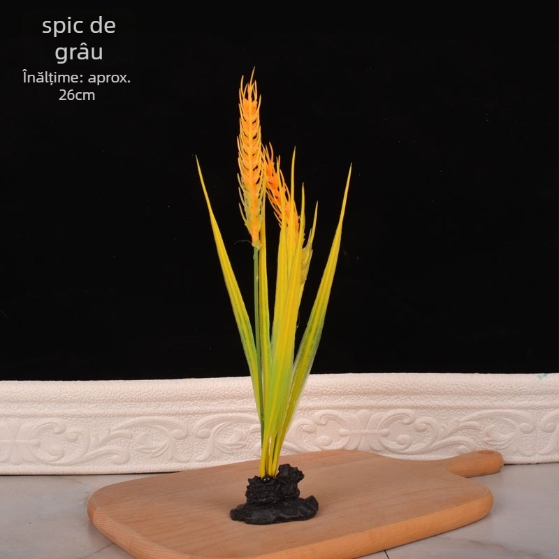 Tava decorativă cu motiv floral, din plastic, suprafață pictată manual, origine Zhejiang, stil nou Chinezesc, personalizare disponibilă