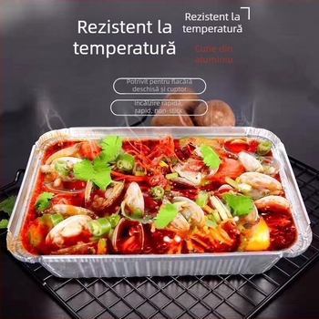 Jijia cutie de unică folosință pentru mâncare, formă pătrată sau rotundă, dimensiuni și capacități multiple, durată de viață 36 de luni