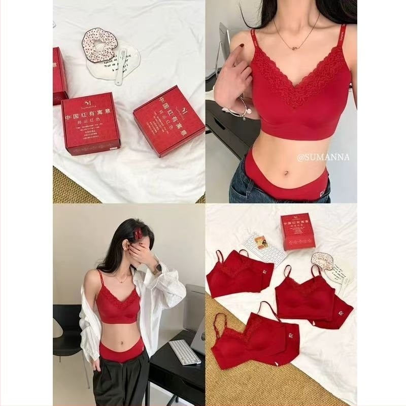 Set de sutiene din nylon, ambalaj cadou, lenjerie pentru toate sezoanele, pentru 18-40 de ani