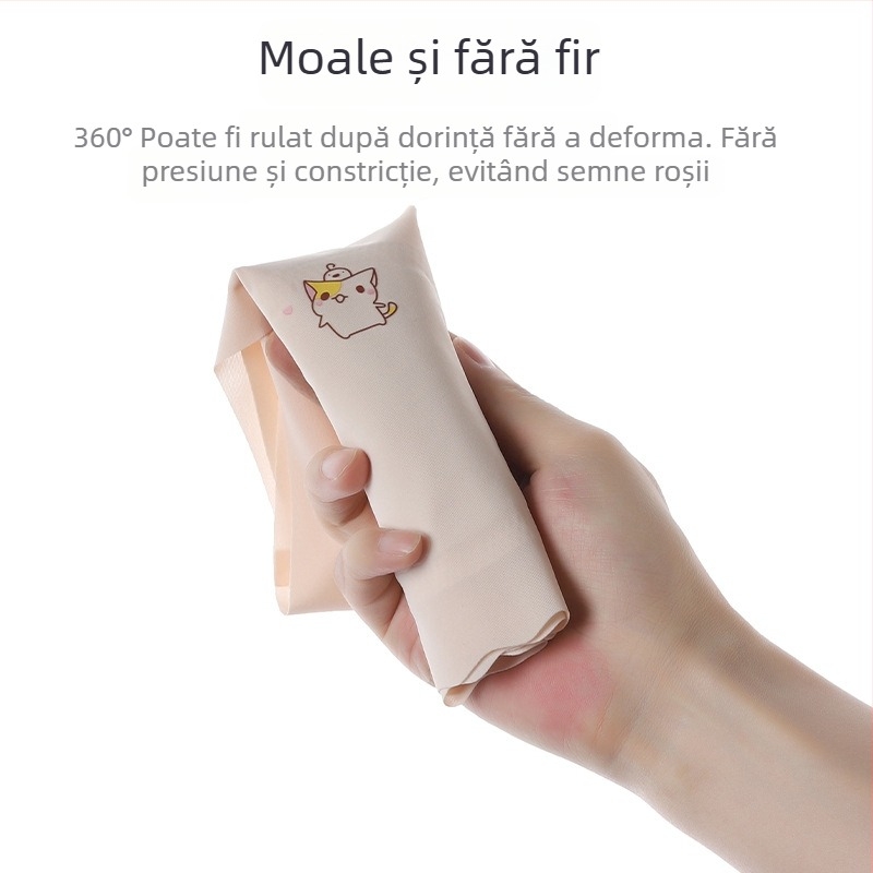 Bustier din nailon pentru fete, 12–15 ani, cupe pline, fără cupă modelată, căptușit cu bumbac, respirabil, bretele duble fixe