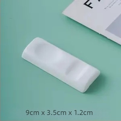 Suport ceramic pentru bețișoare și linguri pentru mesele de hotel — porțelan cu os, suprafață glazurată, stil lux ușor, personalizabil cu logo