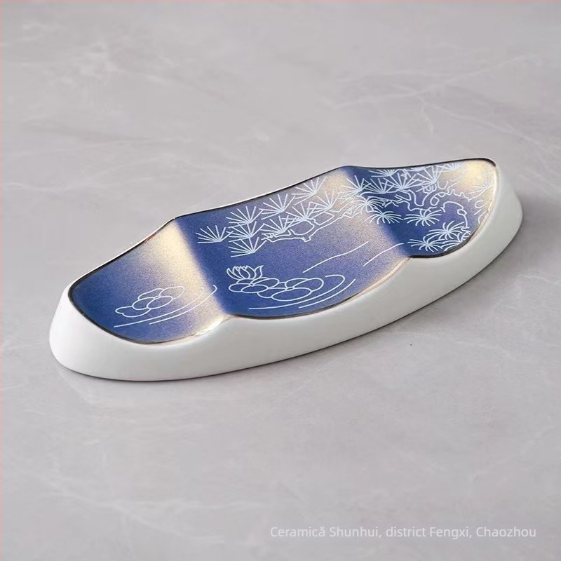 Set de veselă pentru hotel, ceramică, stil nou chinezesc, porțelan cu peste 45% conținut de os, imprimare logo disponibil