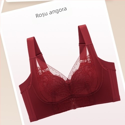 Sutien dantelat push-up reglabil, cupă 3/4, cupe subțiri, suport moale, ridicare și anti-cădere