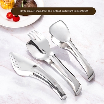 Clipuri din oțel inoxidabil pentru masă și mic platou pentru bufet – stil modern minimalist, potrivit pentru uz comercial și casnic, personalizabil