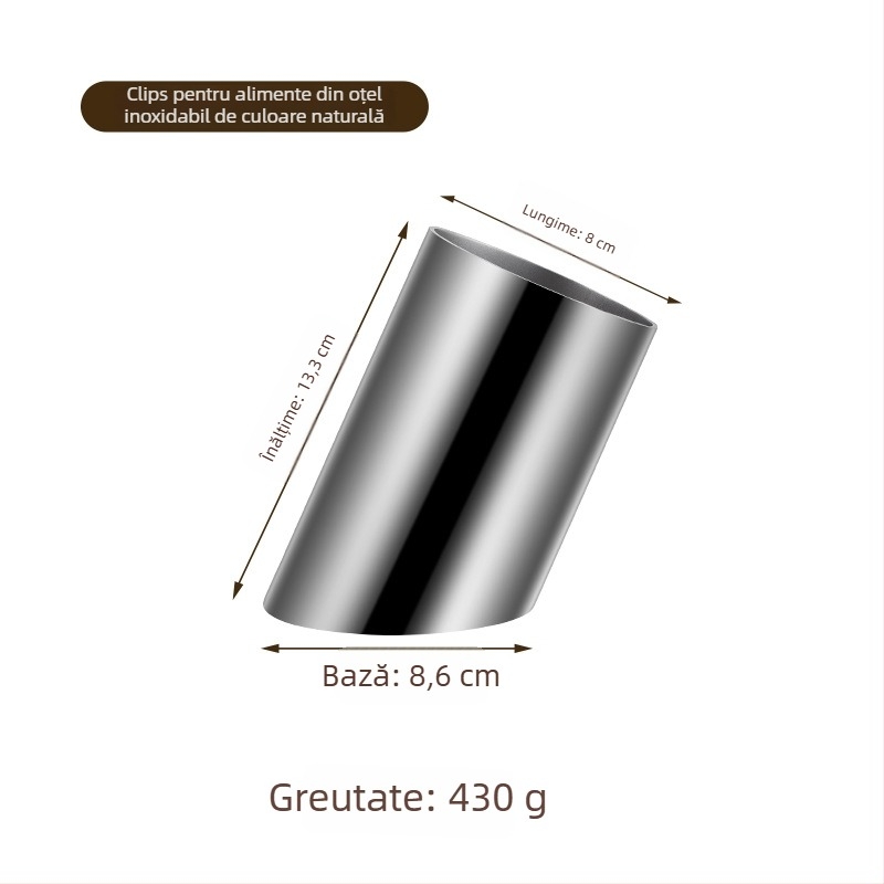 Clipuri din oțel inoxidabil pentru masă și mic platou pentru bufet – stil modern minimalist, potrivit pentru uz comercial și casnic, personalizabil