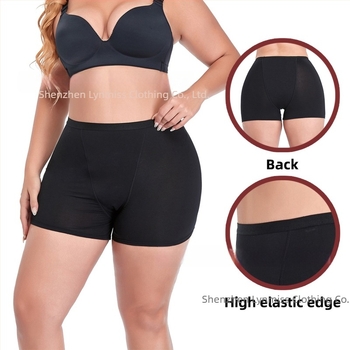 Lenjerie menstruală pentru femei, talie înaltă, 4 straturi, absorbție mare, țesătură din fibre de bambus cu căptușeală din bumbac în zona crăpăturii