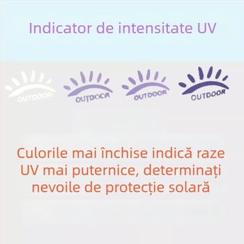 Manșete din Ice Silk cu protecție UV, croială lejeră, pentru condus și ciclism