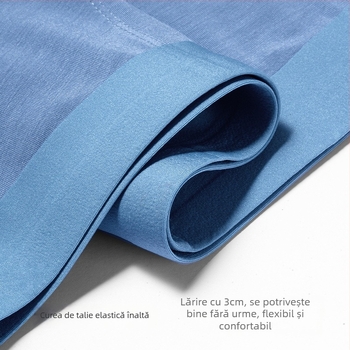 Boxer briefs din Modal, talie medie, respirabile, țesătură tricotată, 70–80% modal