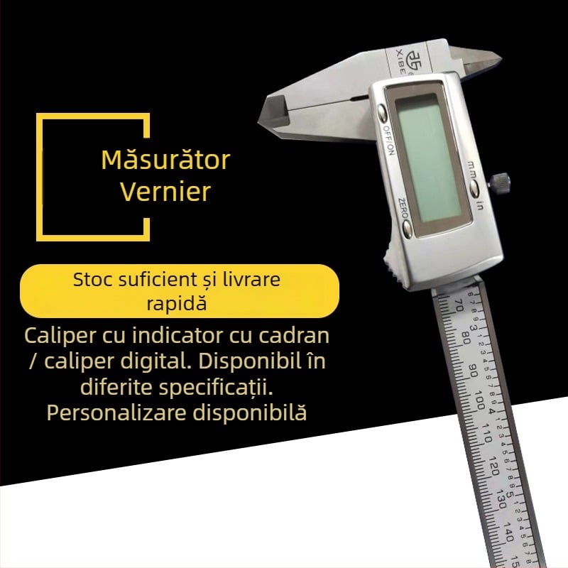 Caliper digital Qingliang – Multifuncțional, Înaltă precizie (Brand: Qingliang; Tip: caliper digital; Înaltă precizie; Multifuncțional)