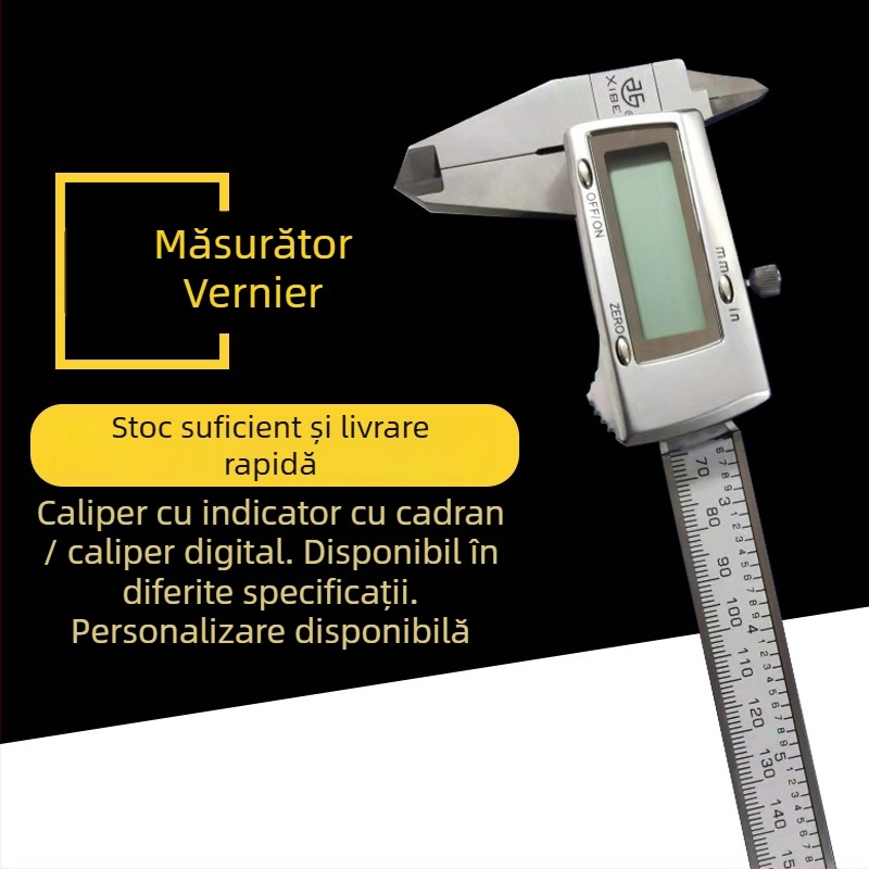 Caliper digital Qingliang – Multifuncțional, Înaltă precizie (Brand: Qingliang; Tip: caliper digital; Înaltă precizie; Multifuncțional)