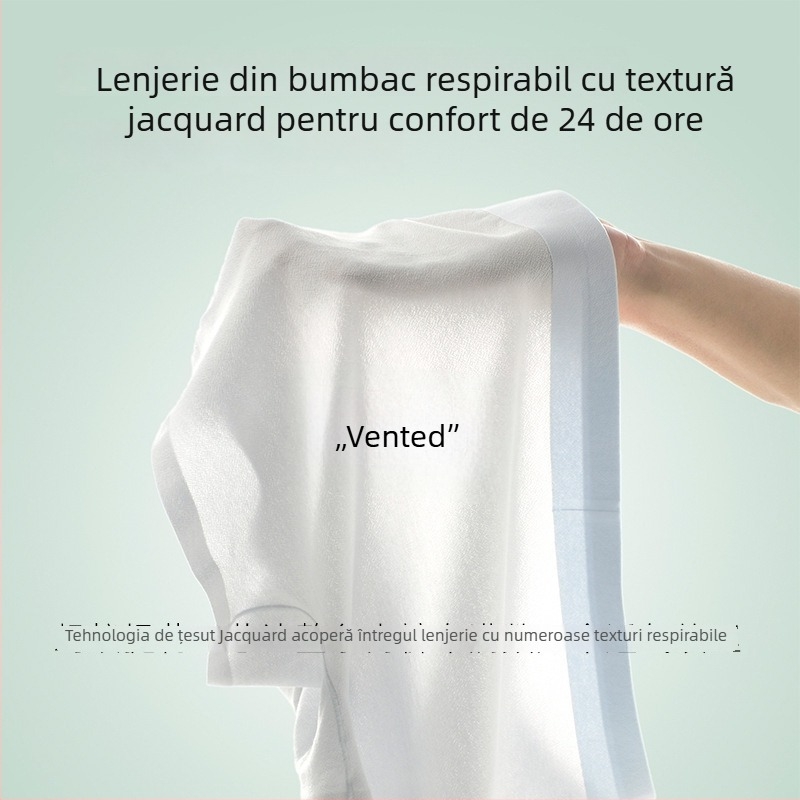 Boxer bărbat antibacterian din bumbac, respirabil, țesătură jacquard, bumbac 60s, căptușeală din mătase mulberry